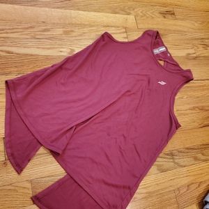 Doyoueven Cross Back Tank Pink Small